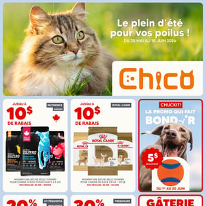 Image de la Promotion Circulaire Chico Boutique d'Animaux