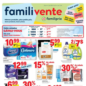 Image de la Promotion Circulaire Familiprix à Beaumont