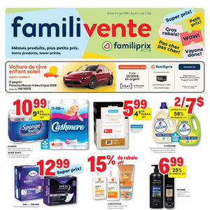 Image de la Promotion Circulaire Familiprix - Santé à Beaumont