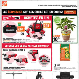 Image de la Promotion Circulaire Home Depot à Saint-Jérôme