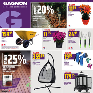 Image de la Promotion Circulaire GAGNON - La Grande Quincaillerie à Amqui