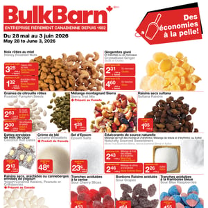 Image de la Promotion Circulaire Bulk Barn à Salaberry-de-Valleyfield