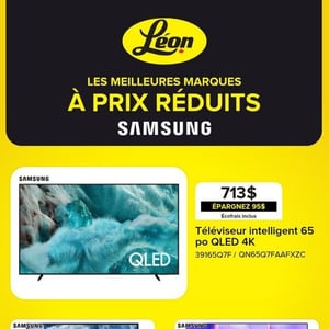 Image de la Promotion Circulaire Meubles Léon - Les meilleures Marques à Prix réduits à Saint-Hubert