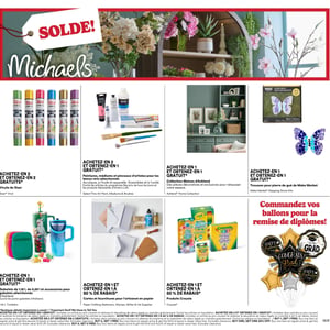 Image de la Promotion Circulaire Michaels à Saint-Jérôme