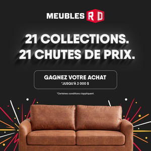 Image de la Promotion Circulaire Meubles RD à Saint-Jérôme
