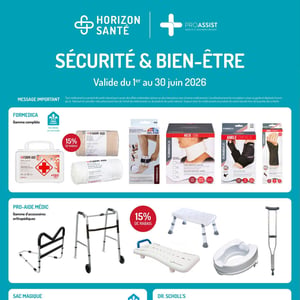 Image de la Promotion Circulaire Horizon Santé - Sécurité & Bien-être à Québec
