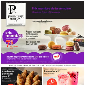 Image de la Promotion Circulaire Première Moisson à Mascouche