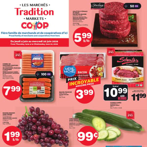 Image de la Promotion Circulaire Les Marchés Tradition - Nouveau-Brunswick