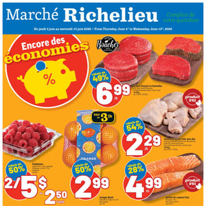 Image de la Promotion Circulaire Marché Richelieu à Labrecque