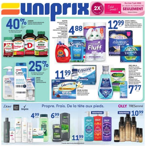 Image de la Promotion Circulaire Uniprix à Candiac