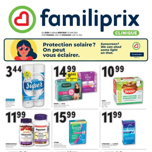 Image de la Promotion Circulaire Familiprix - Clinique à Beaumont