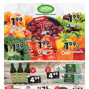 Image de la Promotion Circulaire Jardin du Mont à Granby
