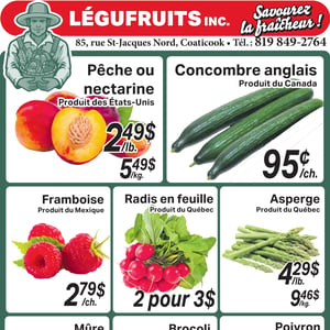 Image de la Promotion Circulaire Légufruits