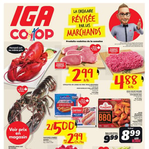 Image de la Promotion Circulaire IGA Coop Nouveau Brunswick