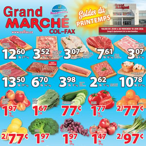 Image de la Promotion Circulaire Grand Marché Laval