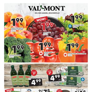 Image de la Promotion Circulaire Valmont à Boucherville