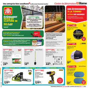 Image de la Promotion Circulaire Home Hardware - Centre de Rénovation à Marieville