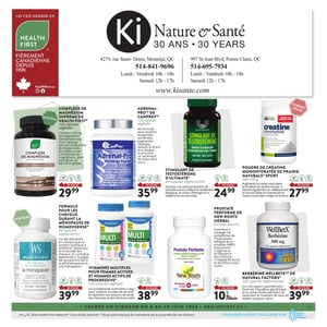 Image de la Promotion Circulaire Ki Nature & Santé