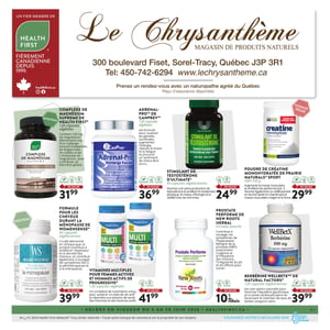Image de la Promotion Circulaire Le Chrysanthème