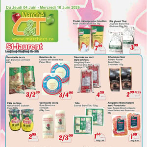 Image de la Promotion Circulaire Marché C & T - St-Laurent