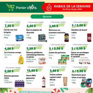 Image de la Promotion Circulaire Panier Extra