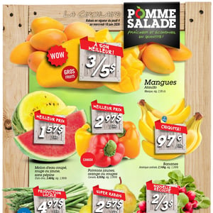 Image de la Promotion Pomme Salade - Weekly Flyer Specials à Québec
