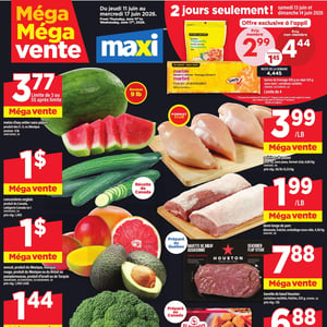 Image de la Promotion Circulaire Maxi à Québec