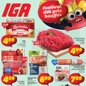 Image de la Promotion Circulaire IGA à Québec
