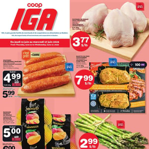 Image de la Promotion Circulaire IGA Coop - Îles de la Madeleine