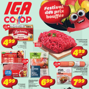 Image de la Promotion Circulaire IGA Coop Nouveau Brunswick
