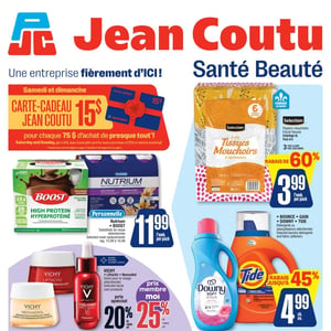Image de la Promotion Circulaire Jean Coutu - Santé Beauté à Québec