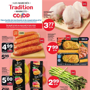 Image de la Promotion Circulaire Les Marchés Tradition - Nouveau-Brunswick
