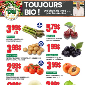 Image de la Promotion Circulaire TAU Marché d'alimentation Naturelle - Biologique