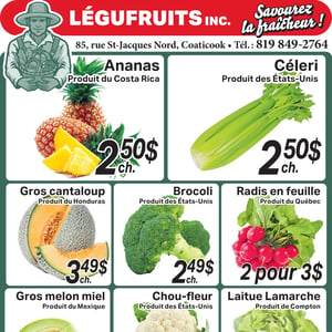 Image de la Promotion Circulaire Légufruits
