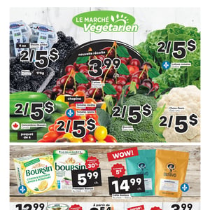 Image de la Promotion Circulaire Marché Végétarien