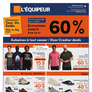 Image de la Promotion Circulaire L'Équipeur