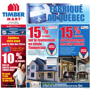 Image de la Promotion Circulaire Timber Mart