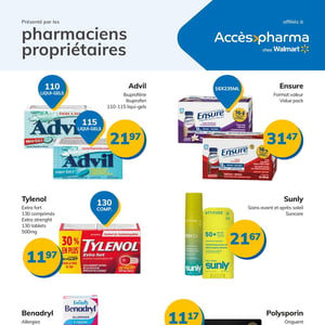 Image de la Promotion Circulaire Accès Pharma à Sherbrooke