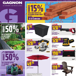 Image de la Promotion Circulaire GAGNON - La Grande Quincaillerie