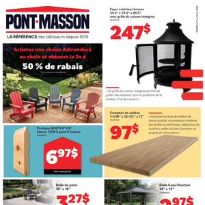 Image de la Promotion Circulaire Matériaux Pont Masson
