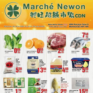 Image de la Promotion Circulaire Marché Newon Jean Talon