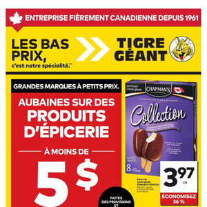 Image de la Promotion Circulaire Tigre Géant