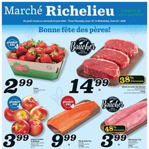 Image de la Promotion Circulaire Marché Richelieu