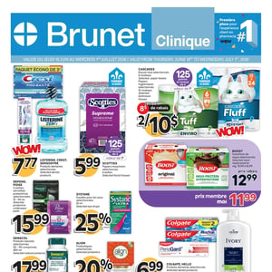 Image de la Promotion Circulaire Brunet - Clinique