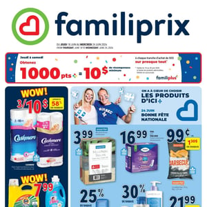 Image de la Promotion Circulaire Familiprix