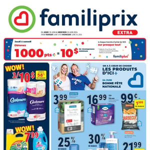 Image de la Promotion Circulaire Familiprix - Extra