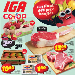 Image de la Promotion Circulaire IGA Coop Nouveau Brunswick