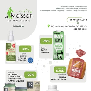 Image de la Promotion Circulaire La Moisson Supermarché Santé