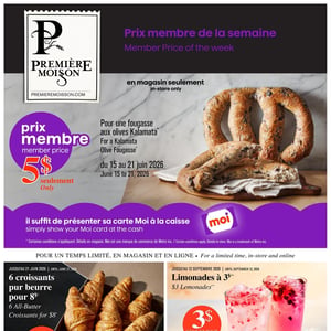 Image de la Promotion Circulaire Première Moisson