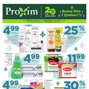 Image de la Promotion Circulaire Proxim